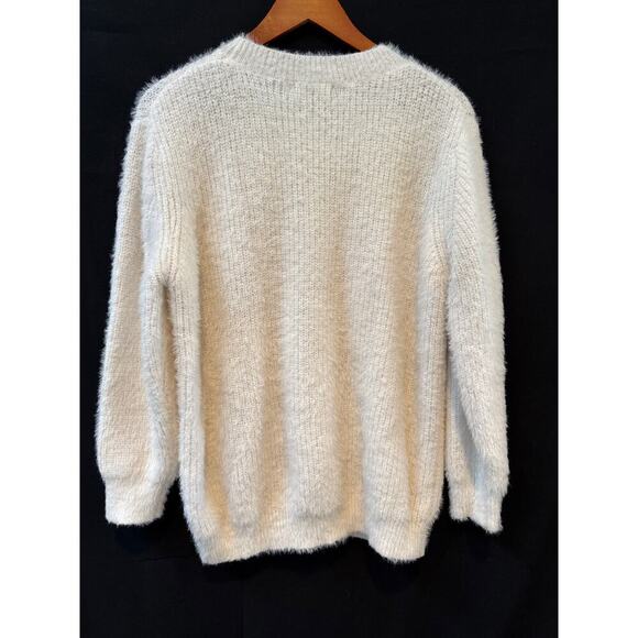 Women’s SHEIN Pullover Crème Sweater Size M - Picture 3 of 5